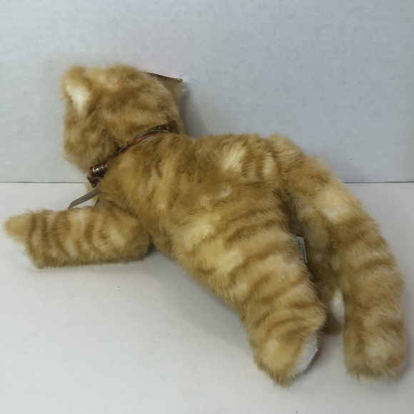 Gund Tiger 1124 Tabby Kitten Orange White Stuffed Cat 10” - Picture 3 of 7